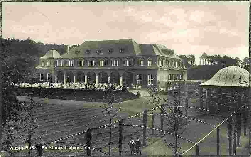 Witten. Parkhaus Hohenstein, 1928