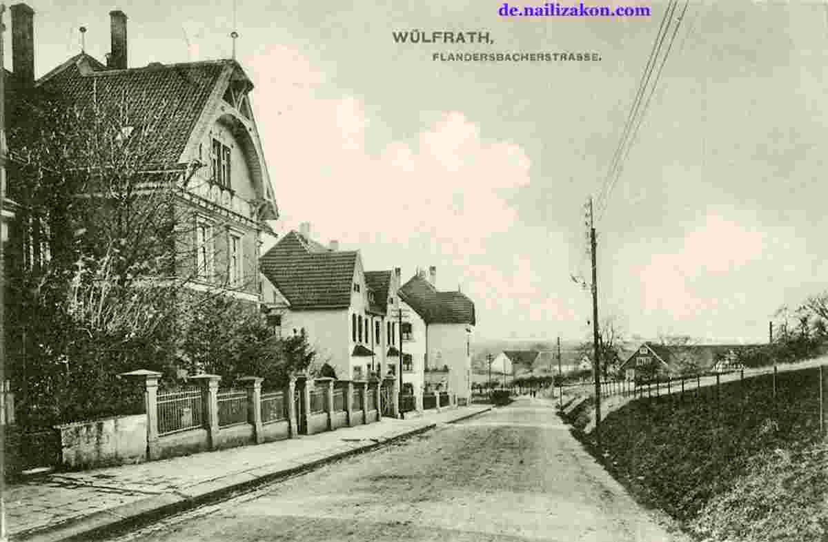 Wülfrath. Flandersbacher Straße, 1912