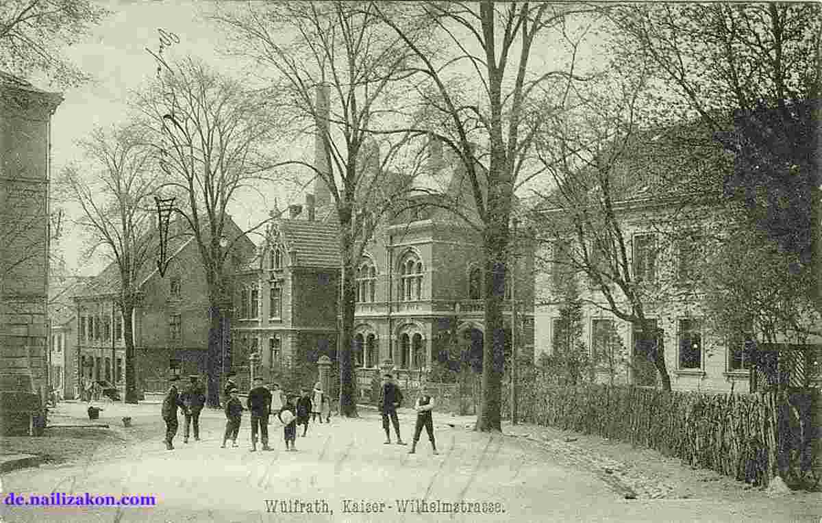 Wülfrath. Kaiser Wilhelm Straße, 1906