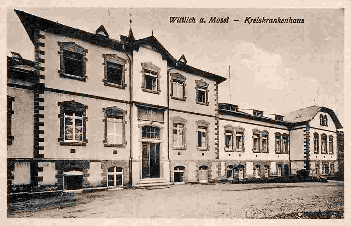 Wittlich. Kreiskrankenhaus, um 1920