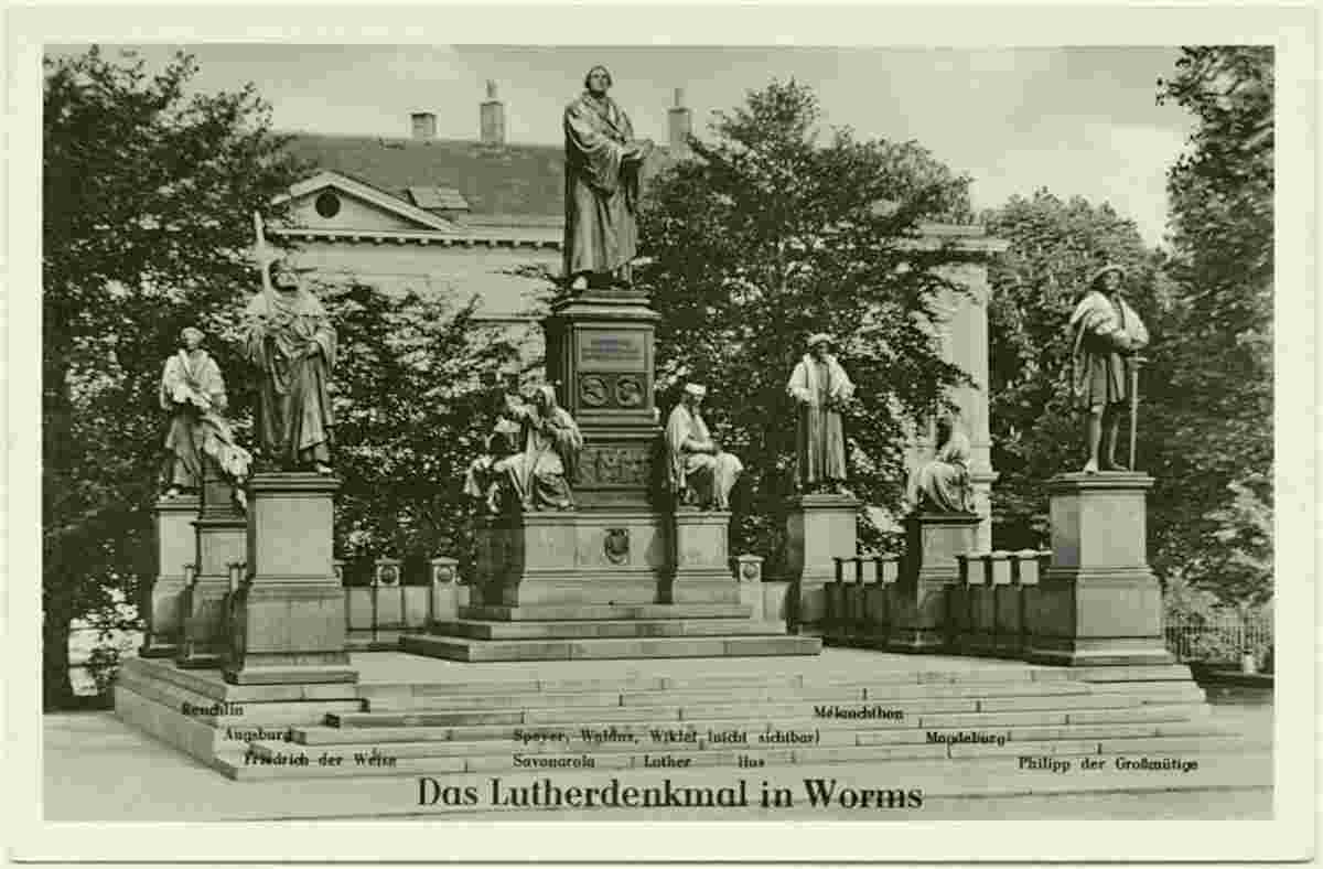 Worms. Lutherdenkmal