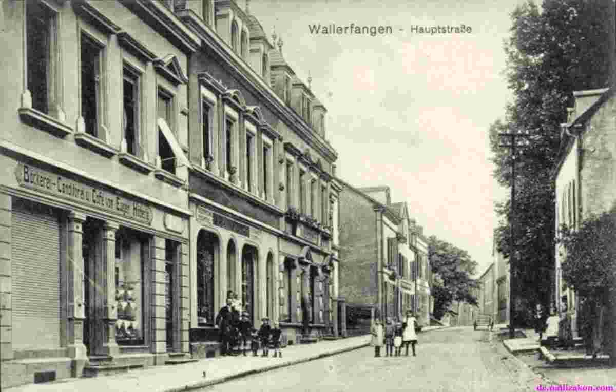 Wallerfangen. Hauptstraße