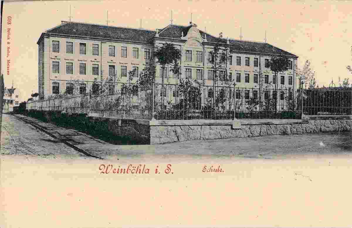 Weinböhla. Schule, 1898
