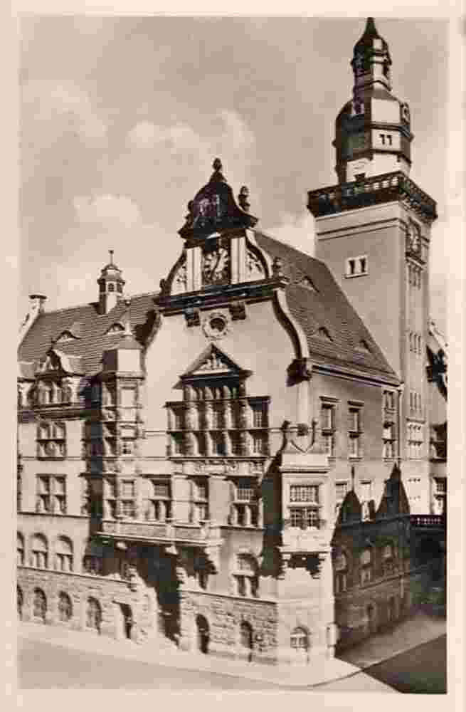 Werdau. Rathaus, 1956