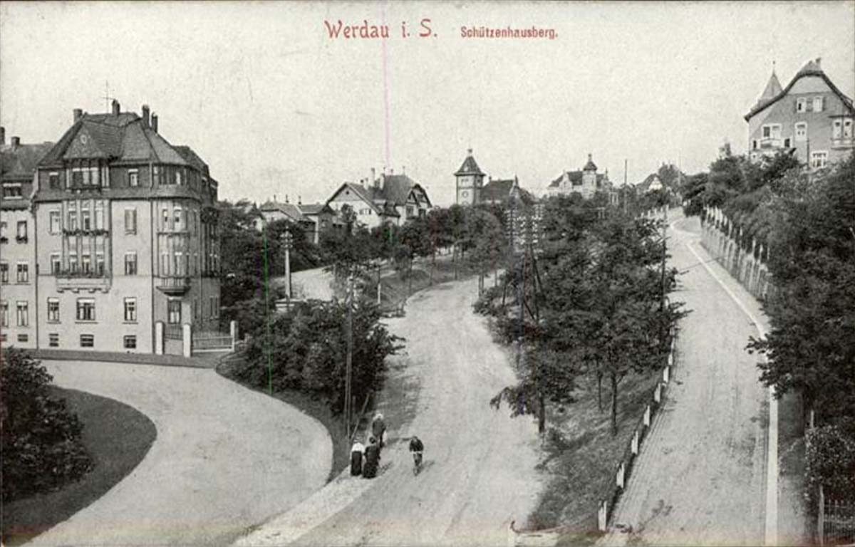 Werdau. Schützenhaus Berg, 1920