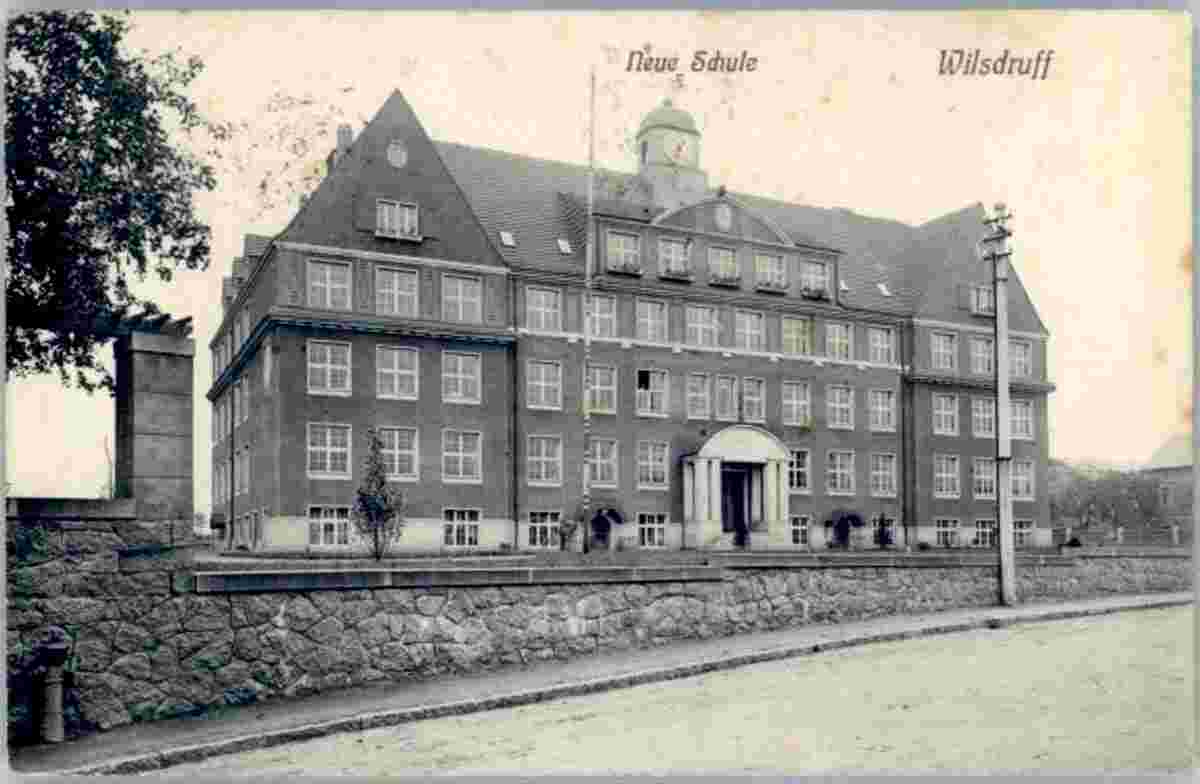 Wilsdruff. Neue Schule, 1926