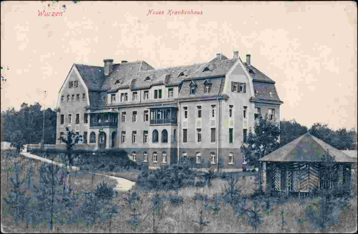 Wurzen. Neues Krankenhaus, 1917