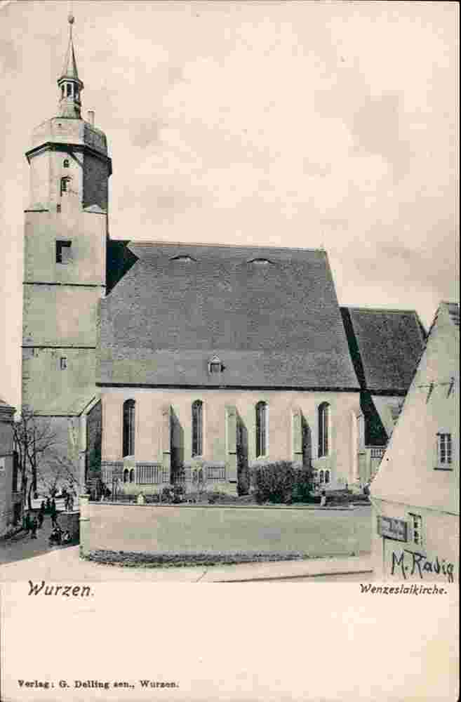 Wurzen. St Wenceslas Kirche, 1907