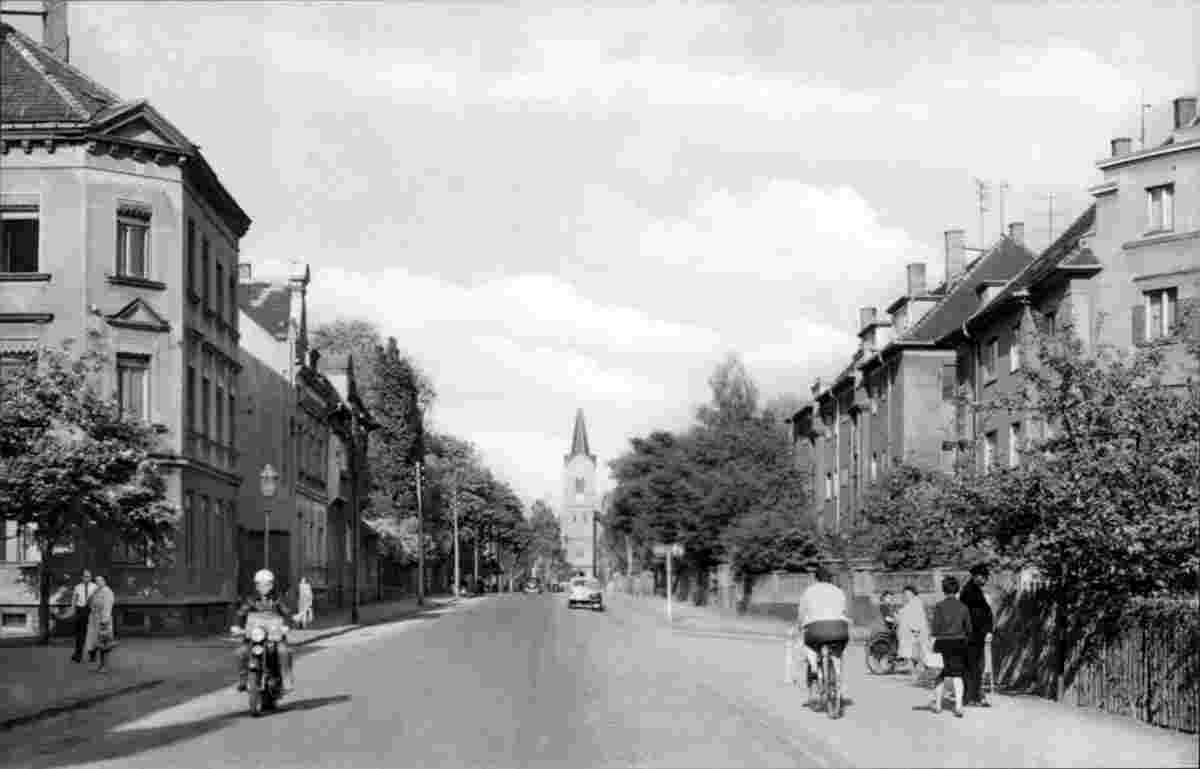 Wurzen. Torgauer Straße, 1970