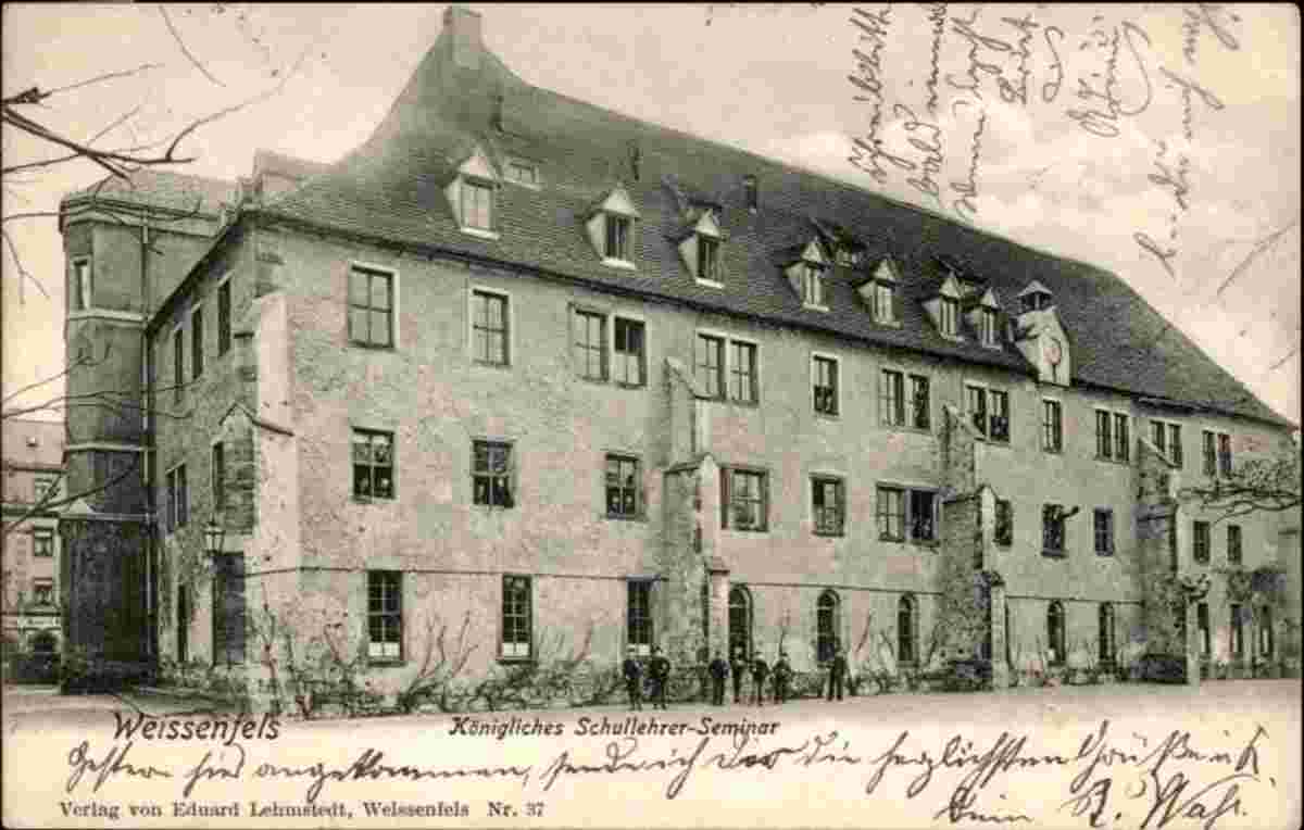Weißenfels. Königliche Schullehrer-Seminar, 1905