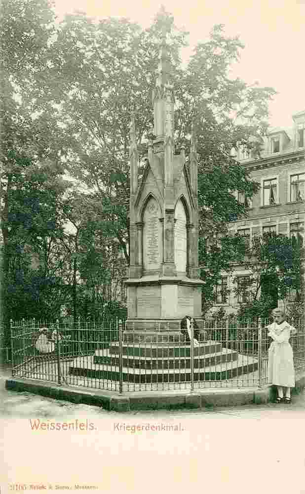 Weißenfels. Kriegerdenkmal, 1903