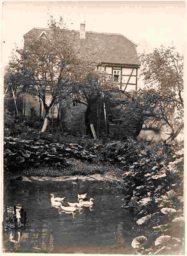 Wetterzeube. Haynsburg - Johannismühle, um 1915