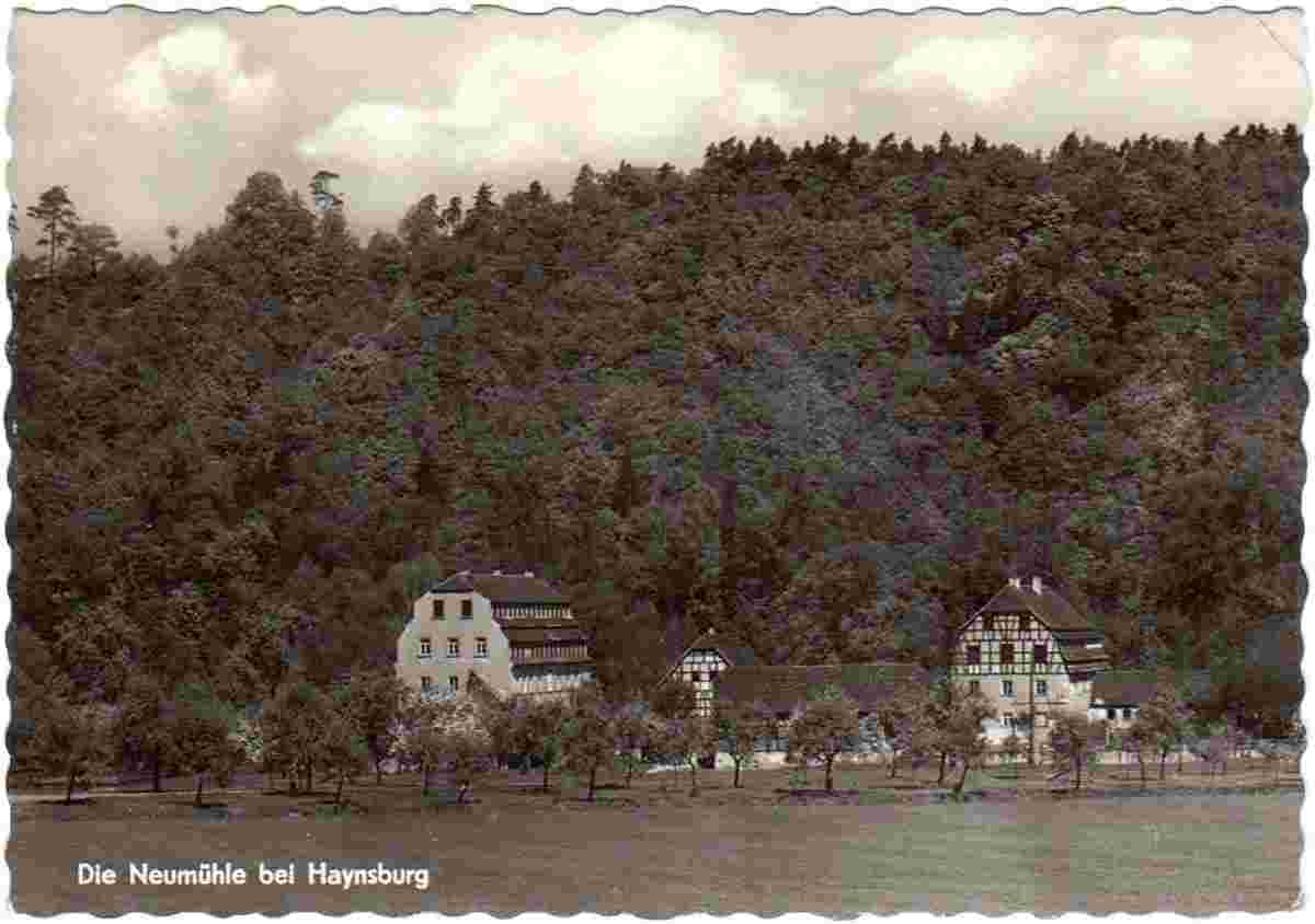 Wetterzeube. Haynsburg - Neumühle, 1970