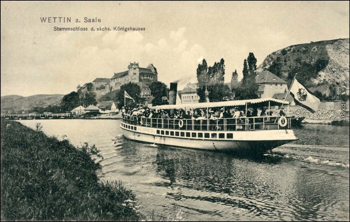 Wettin-Löbejün. Stammburg des Sächsischen Königshauses, 1912