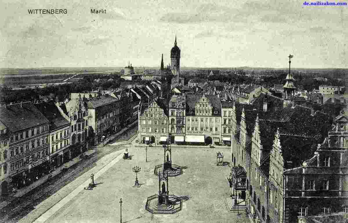 Wittenberg. Market, 1915
