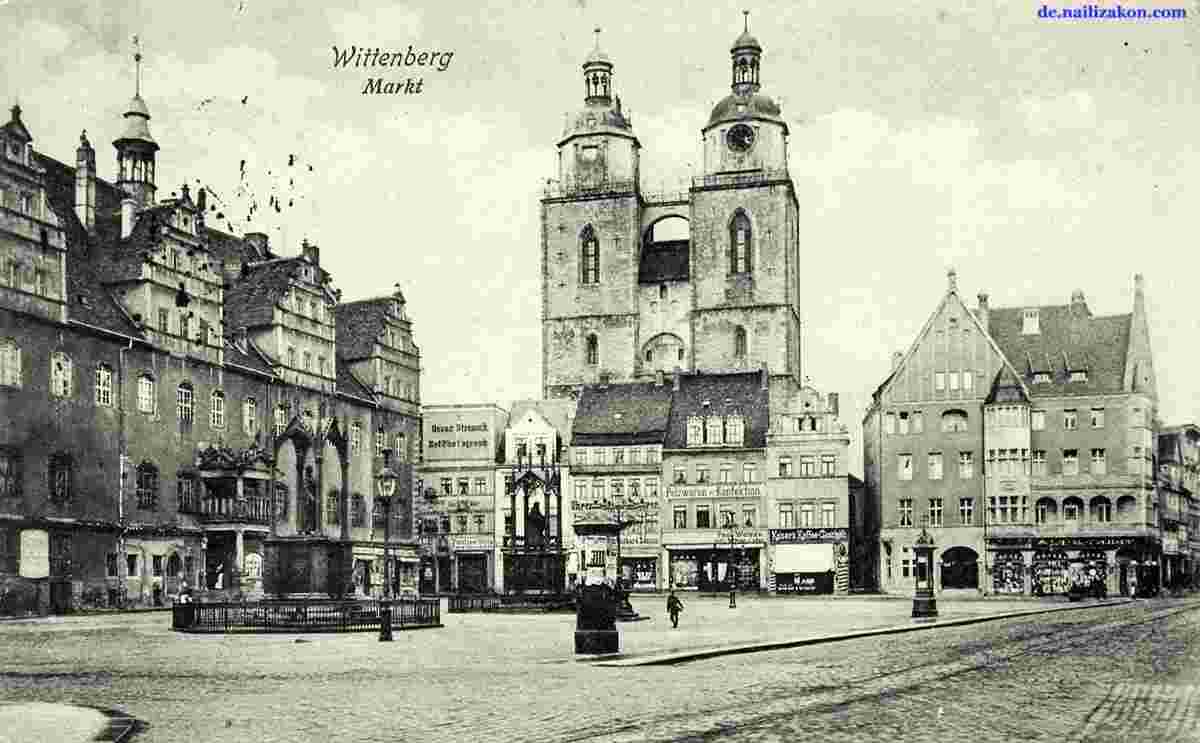 Wittenberg. Market, 1916