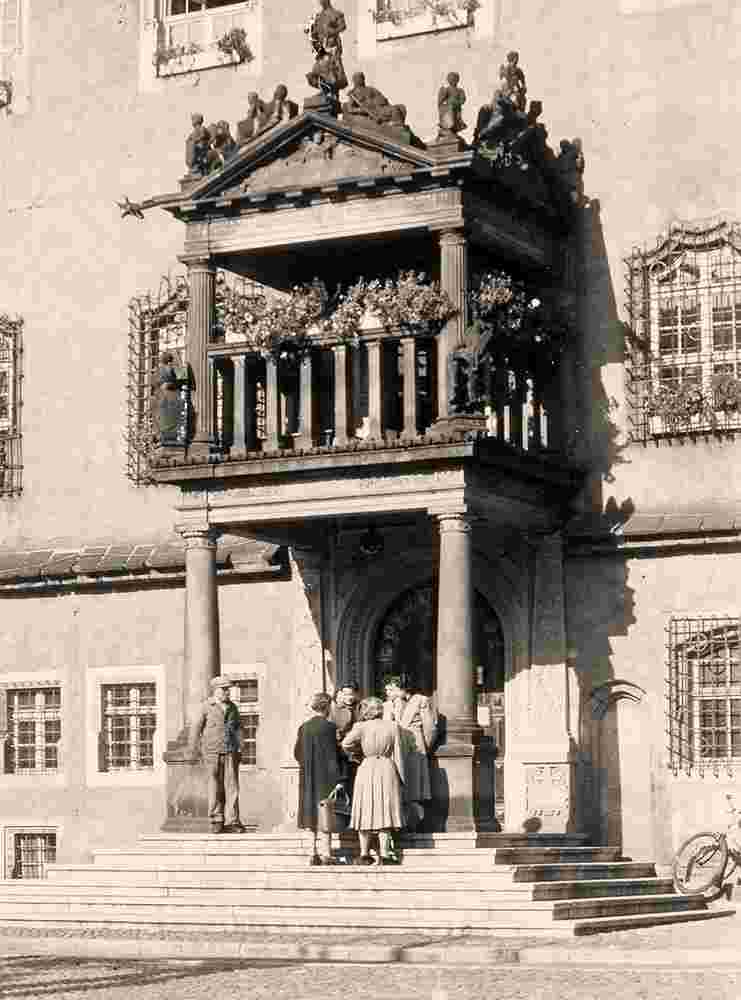 Wittenberg. Rathaus, nach 1945