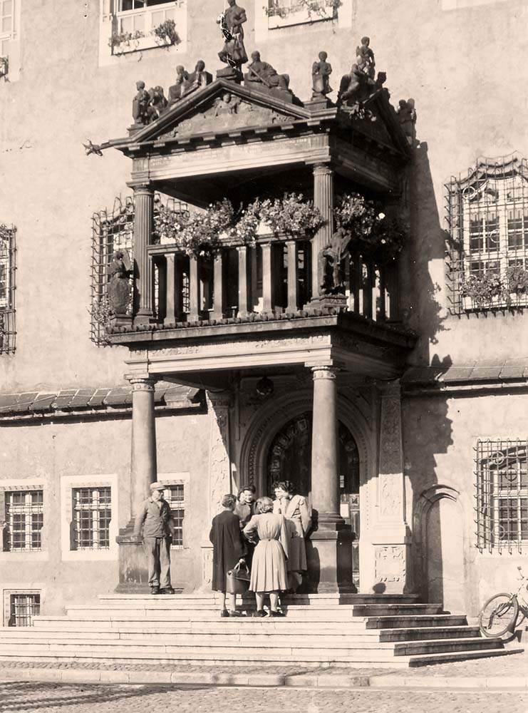 Lutherstadt Wittenberg. Rathaus, nach 1945