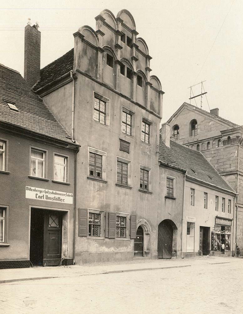 Lutherstadt Wittenberg. Wohnhaus von Philipp Melanchthon, 1931