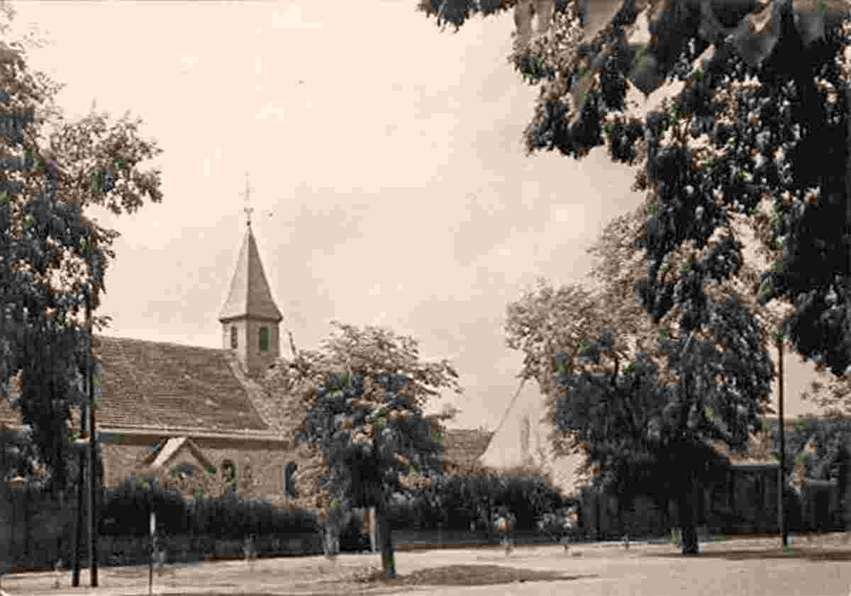 Wolmirsleben. Katholische Kirche, um 1950