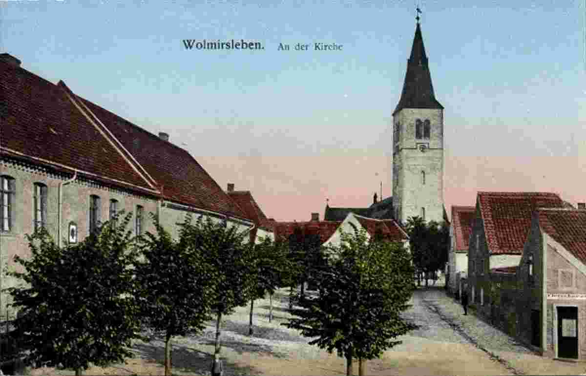 Wolmirsleben. Kirche, 1917