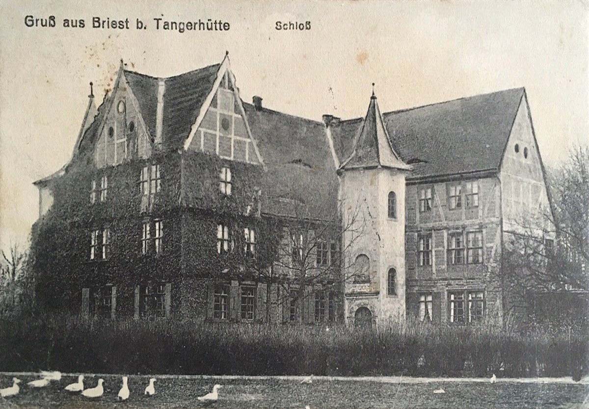 Wust-Fischbeck. Briest - Schloß, 1916