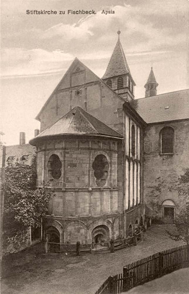Wust-Fischbeck. Fischbeck - Stiftskirche, 1920
