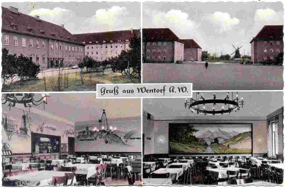 Wentorf bei Hamburg. Bismarck-Kaserne, 1958