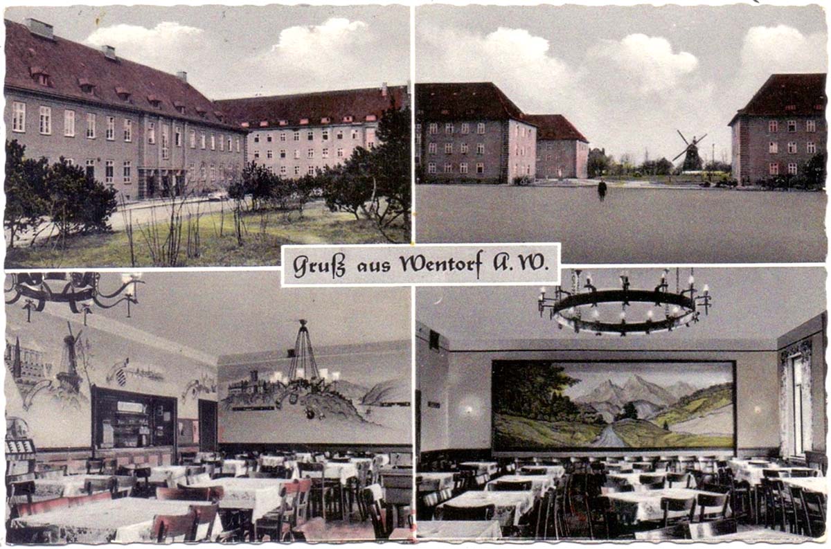 Wentorf bei Hamburg. Bismarck-Kaserne, 1958