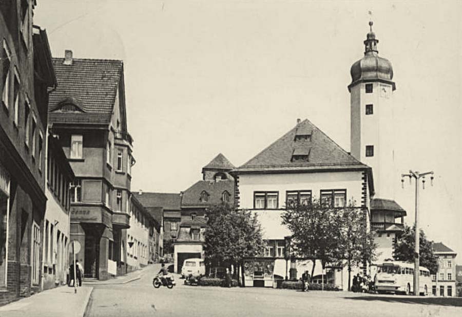Weida. Rathaus am Neumarkt, 1981