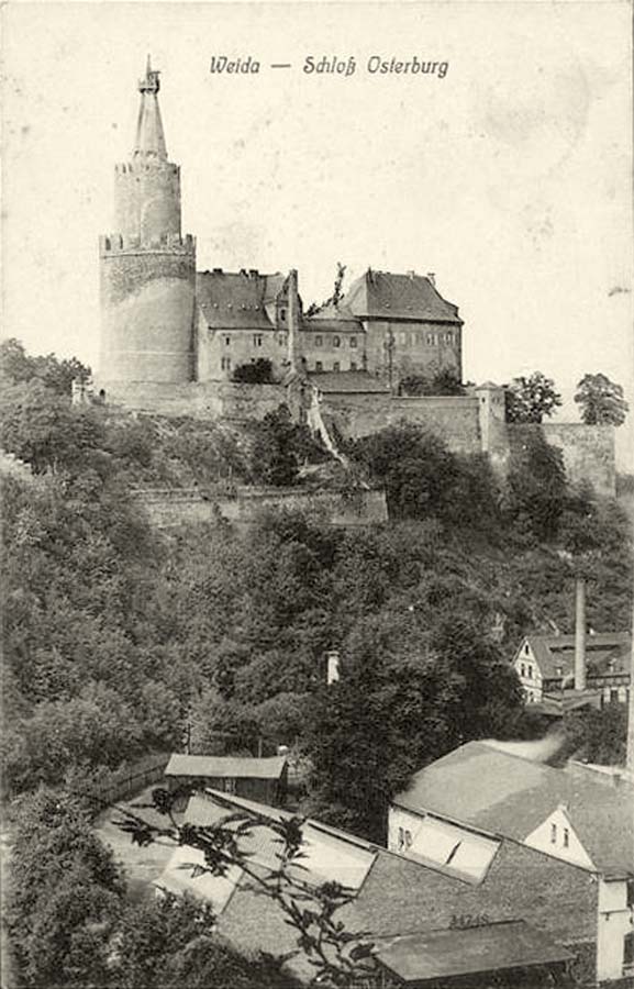 Weida. Schloß Osterburg, 1912