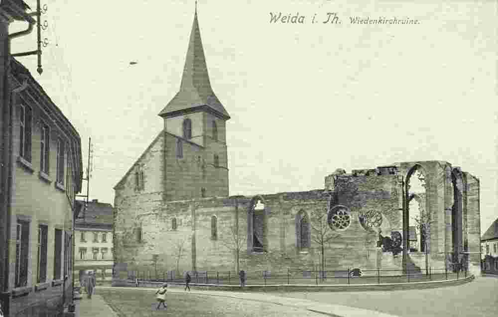 Weida. Widenkirche Ruine