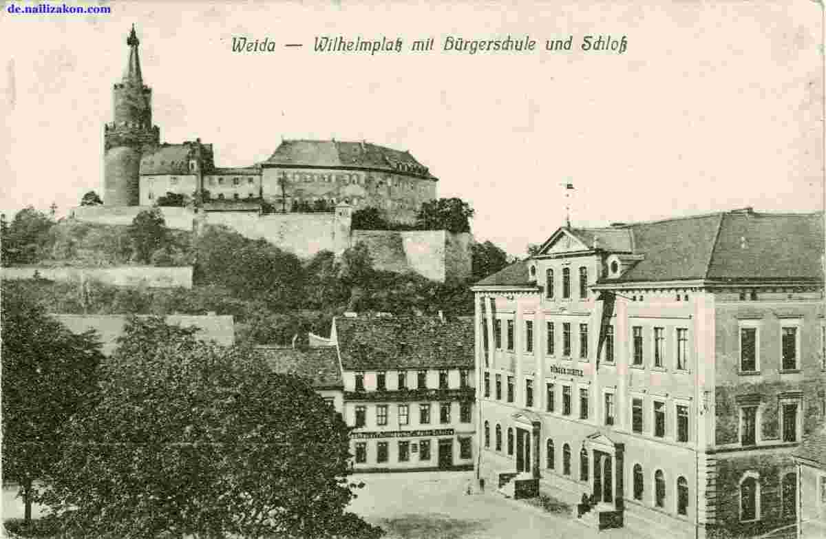Weida. Wilhelmplatz