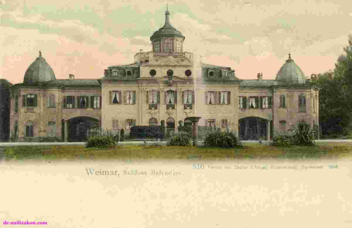 Weimar. Schloß Belvedere