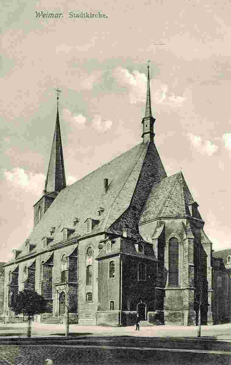 Weimar. Stadtkirche