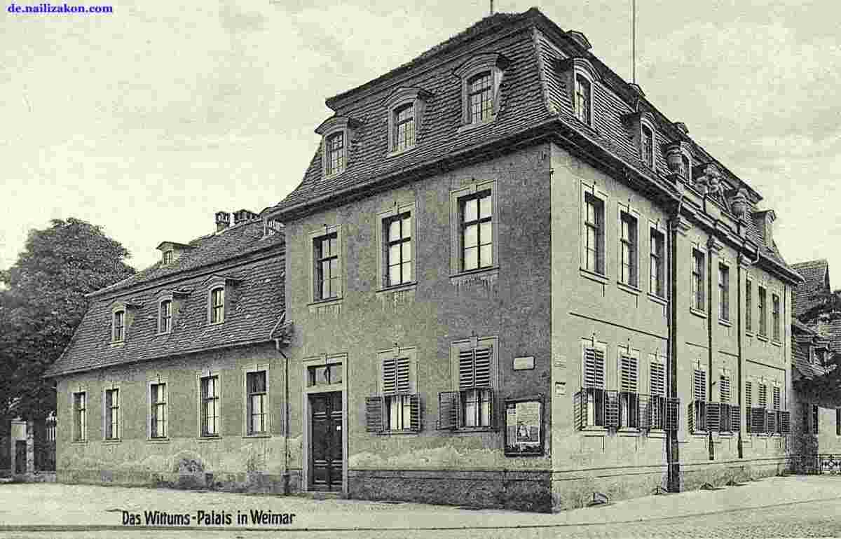 Weimar. Das Wittums Palais