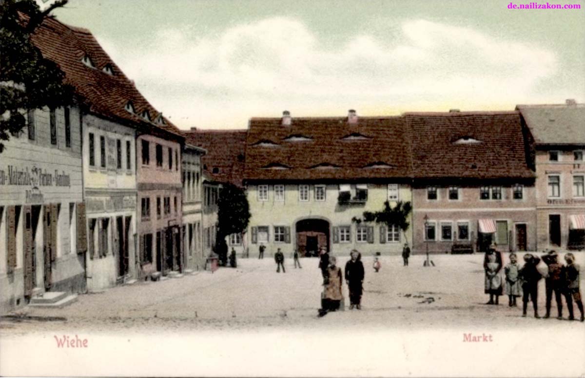 Wiehe. Marktplatz, 1912