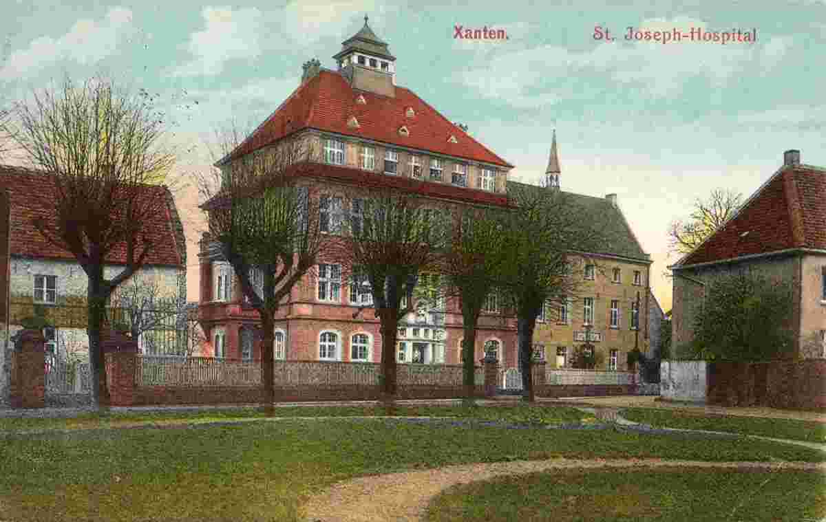 Xanten. St. Josephs-Hospital, 1917