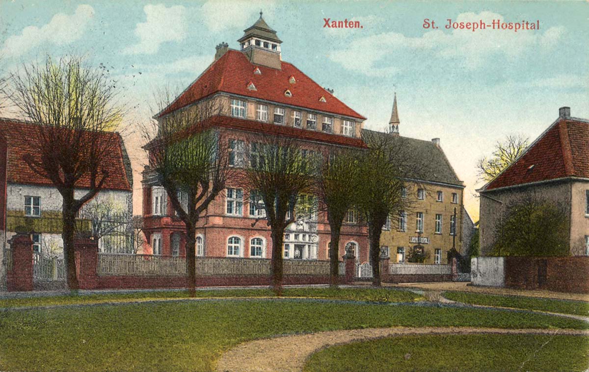 Xanten. St. Josephs-Hospital, 1917
