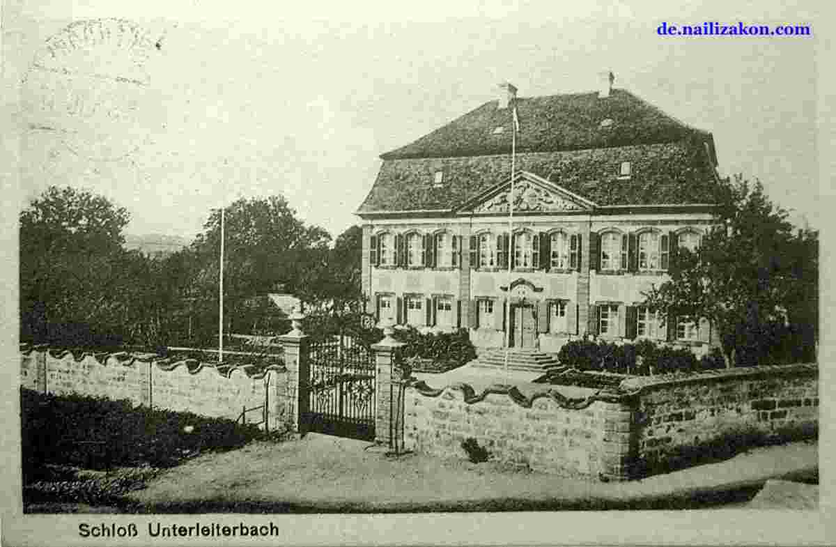 Zapfendorf. Schloß, 1935