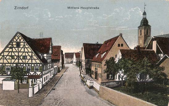 Zirndorf. Mittlere Hauptstrasse