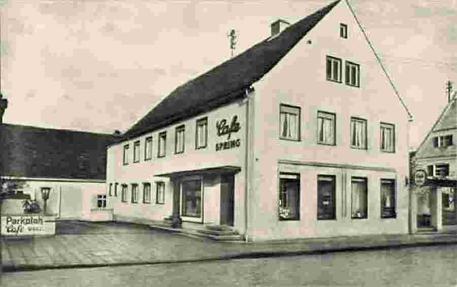 Zusmarshausen. Konditorei und Café 'Spring'