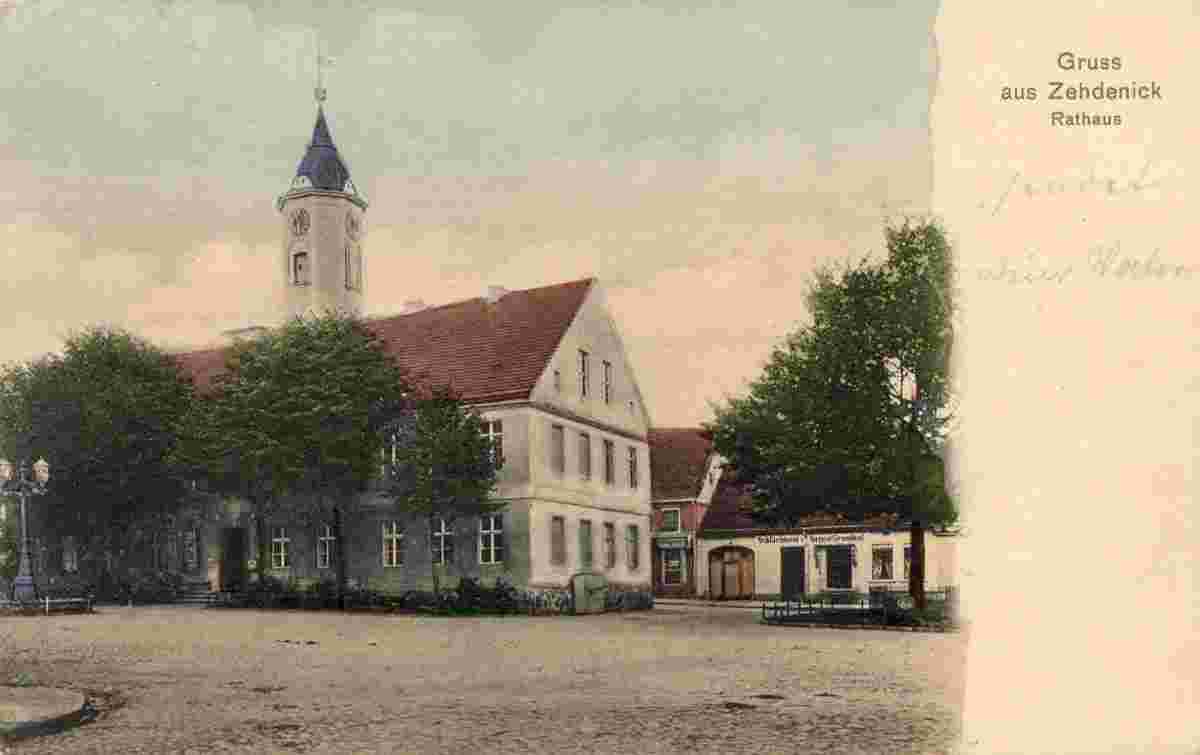 Zehdenick. Rathaus, 1905