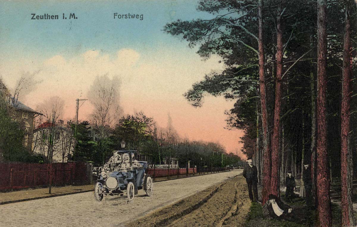 Zeuthen. Forstweg, 1916