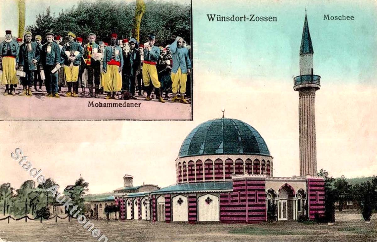 Zossen. Moschee Mohammedaner in Wünsdorf