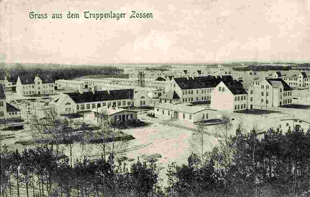 Zossen. Panorama von Truppenlager