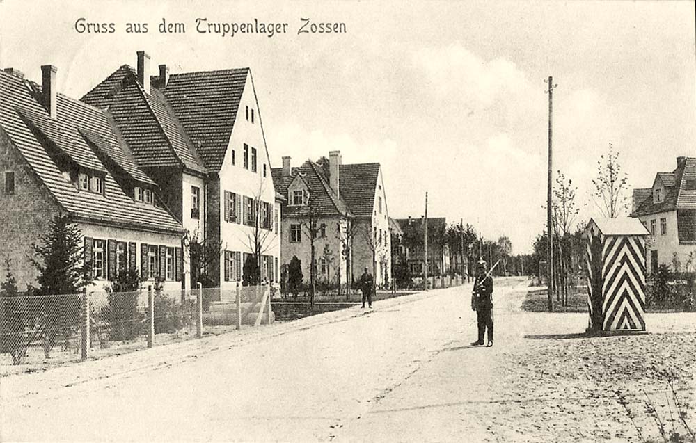 Zossen. Truppen lager, 1914