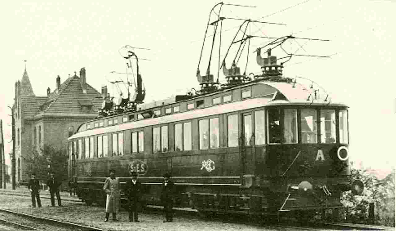 Zossen. Versuchstriebwagen, 1903