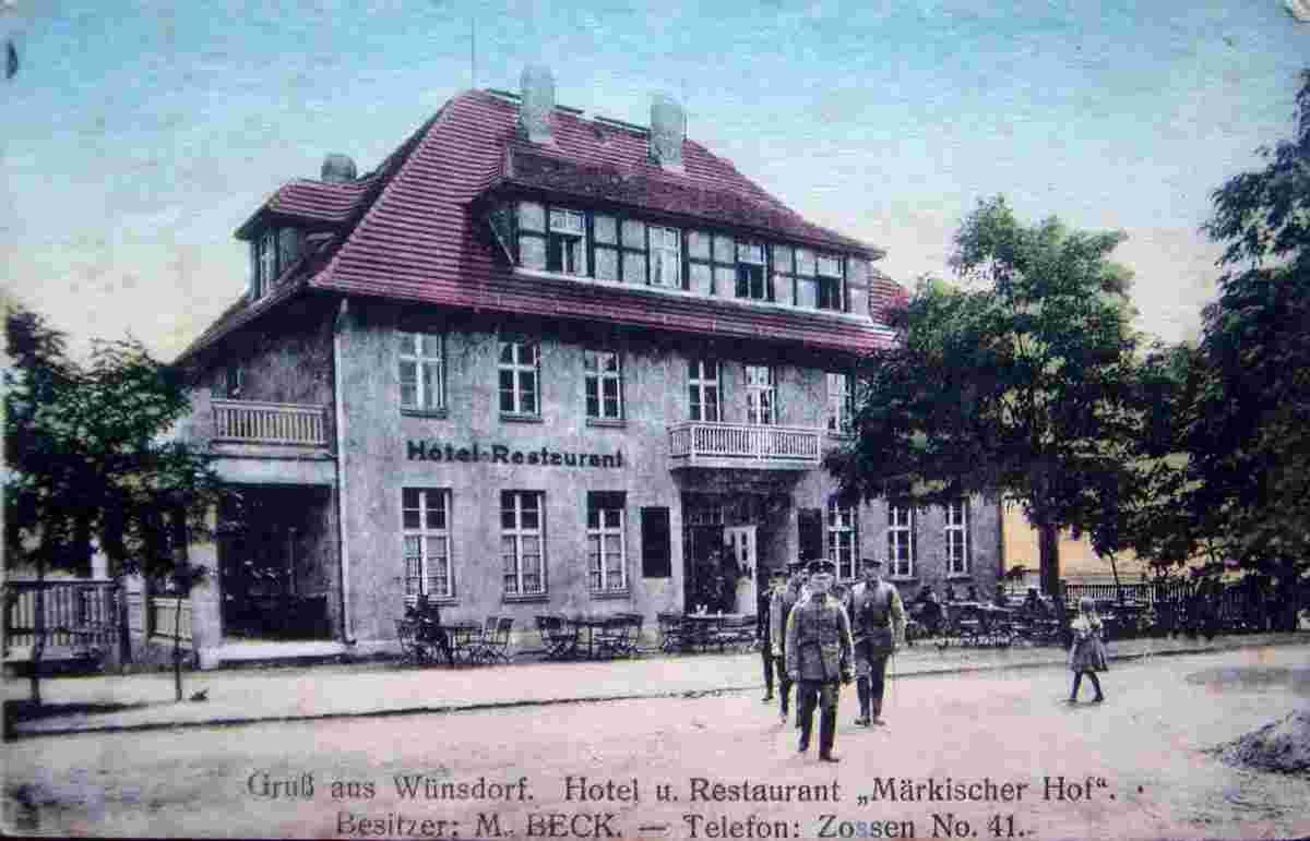 Zossen. Wünsdorf - Hotel und Restaurant