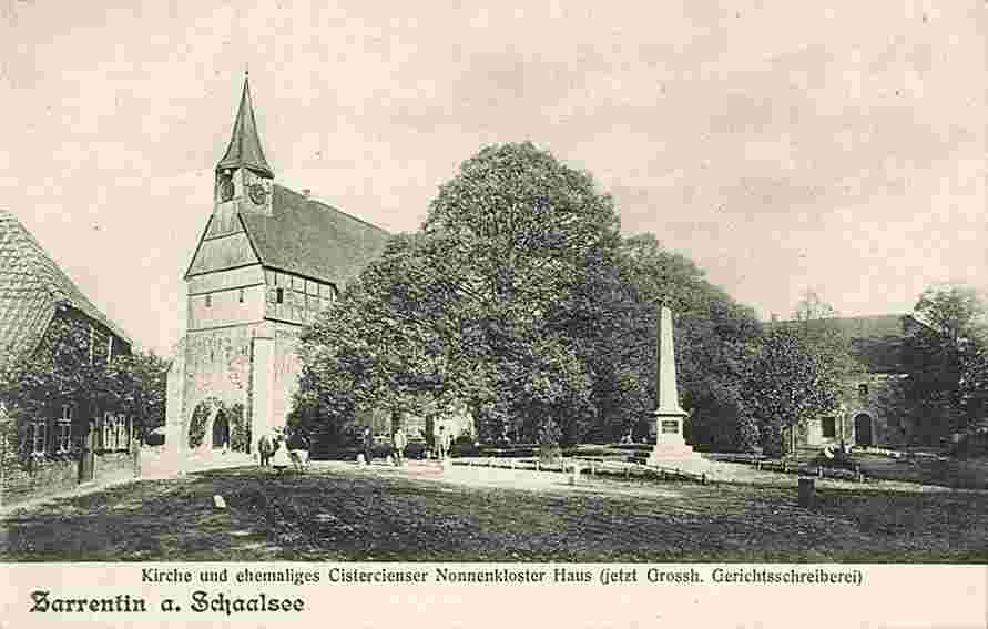 Zarrentin. Kirche und ehemaliges Zisterzienser-Nonnenkloster